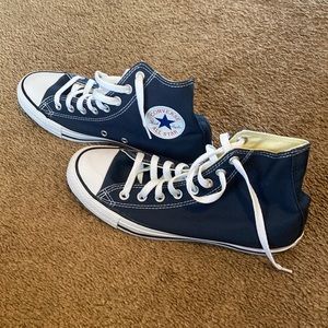 Converse Navy High Tops